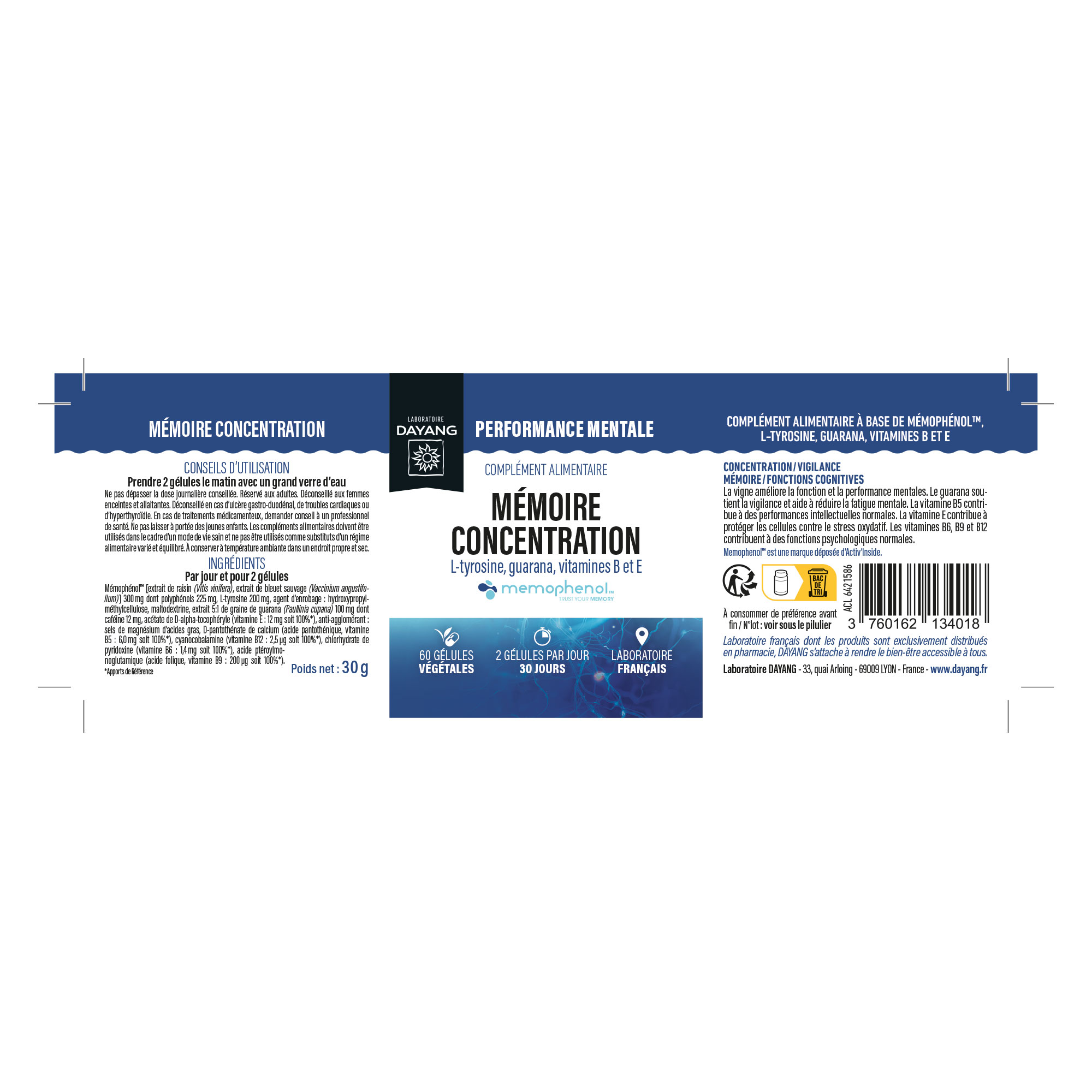 Mémoire concentration