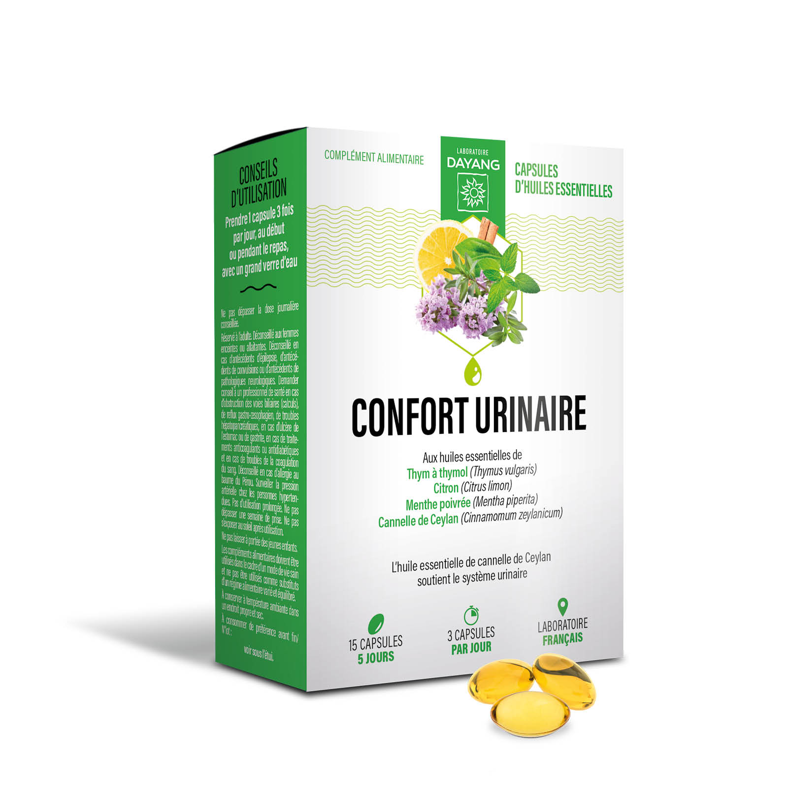 Capsules Confort urinaire