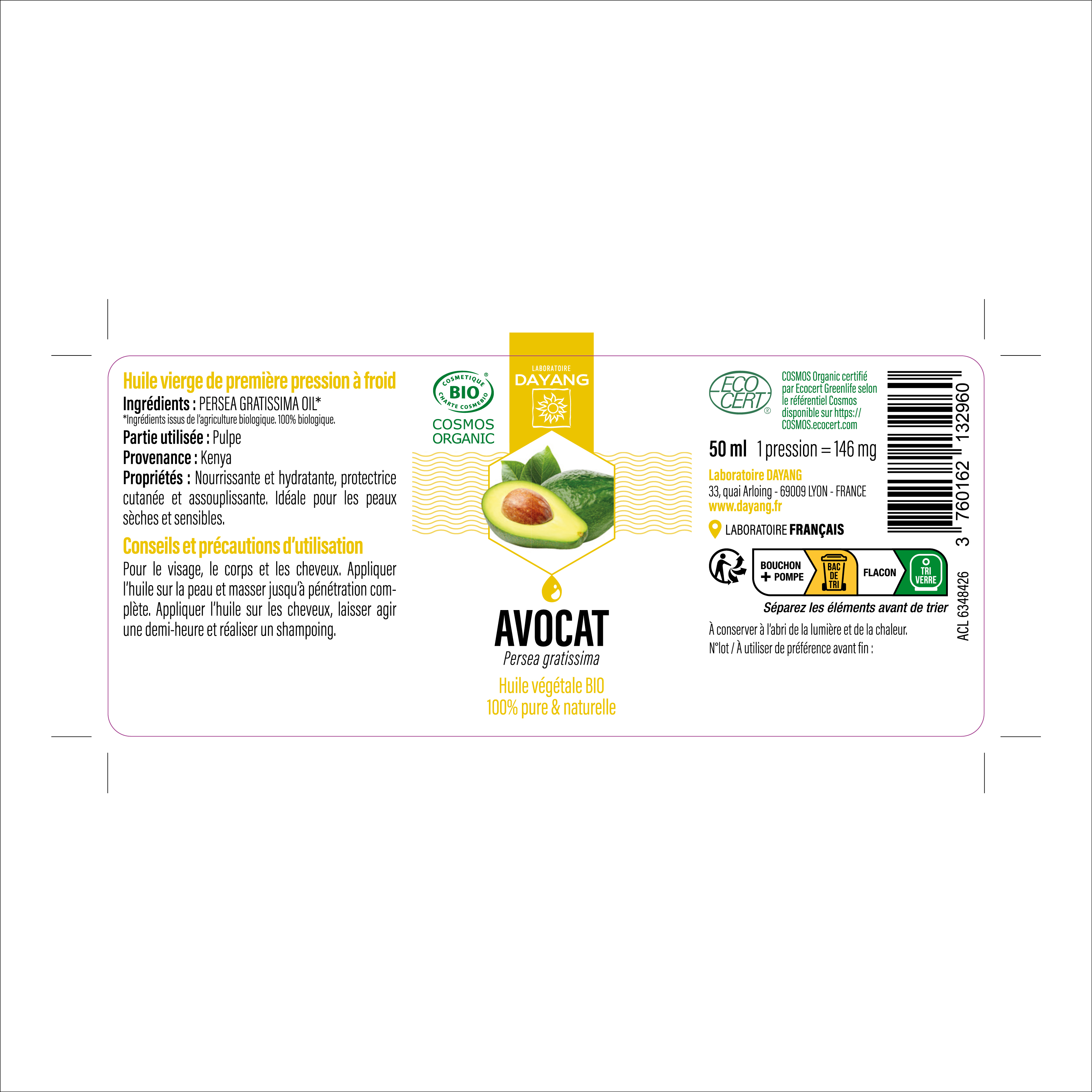 HV Avocat BIO