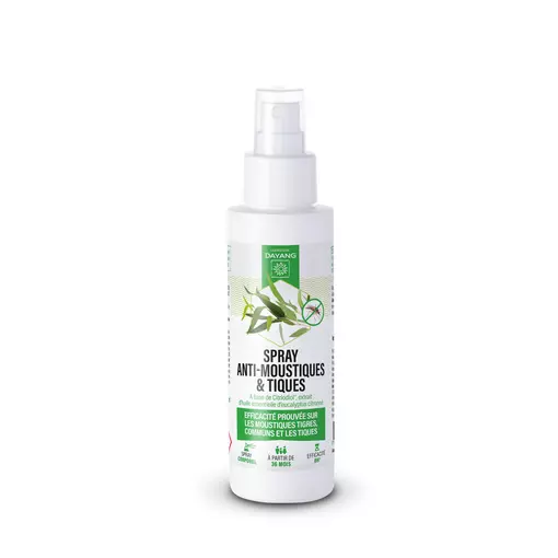 Spray anti-moustiques et tiques