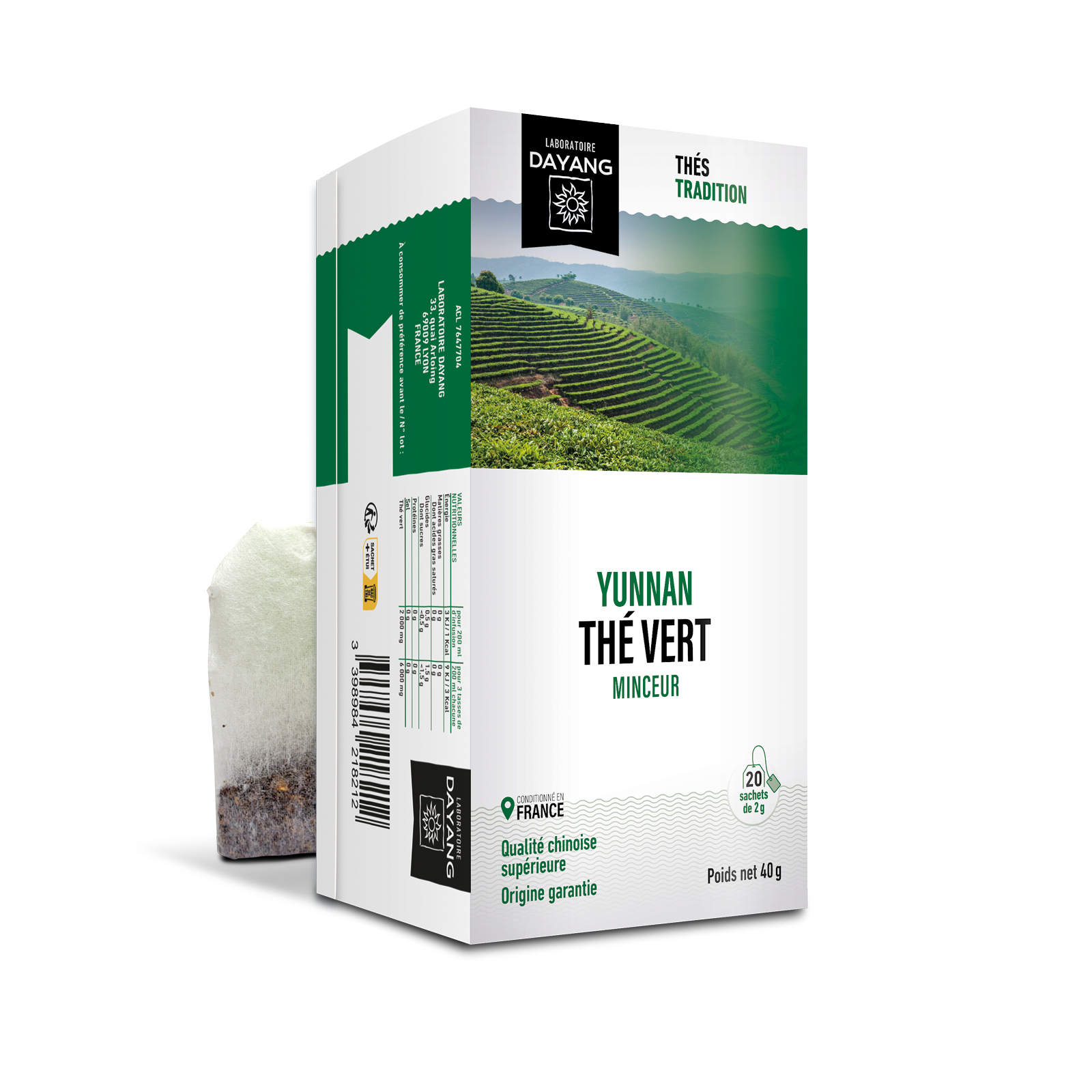 Thé vert du Yunnan