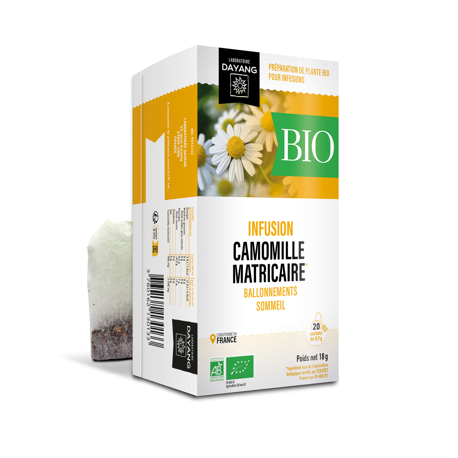 Camomille matricaire BIO - Infusions et thés