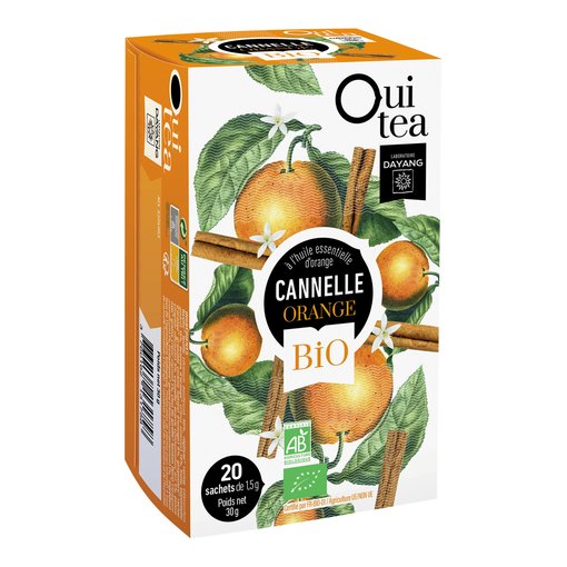 OUI TEA cannelle orange BIO