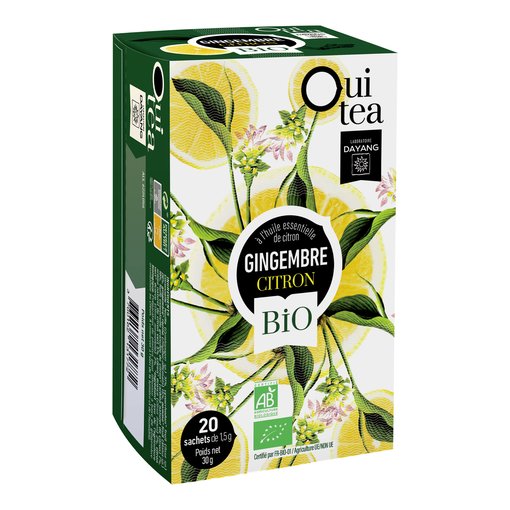 OUI TEA gingembre citron BIO