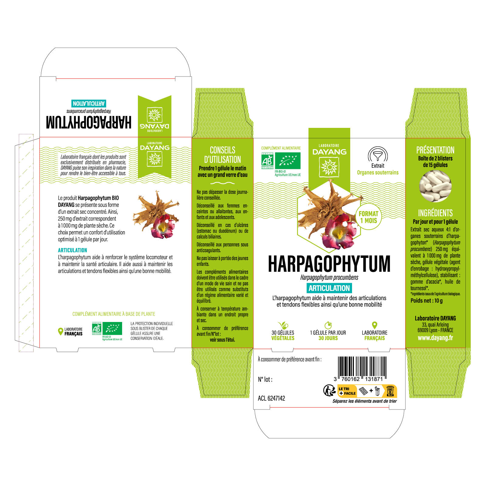 Harpagophytum BIO - 1 mois