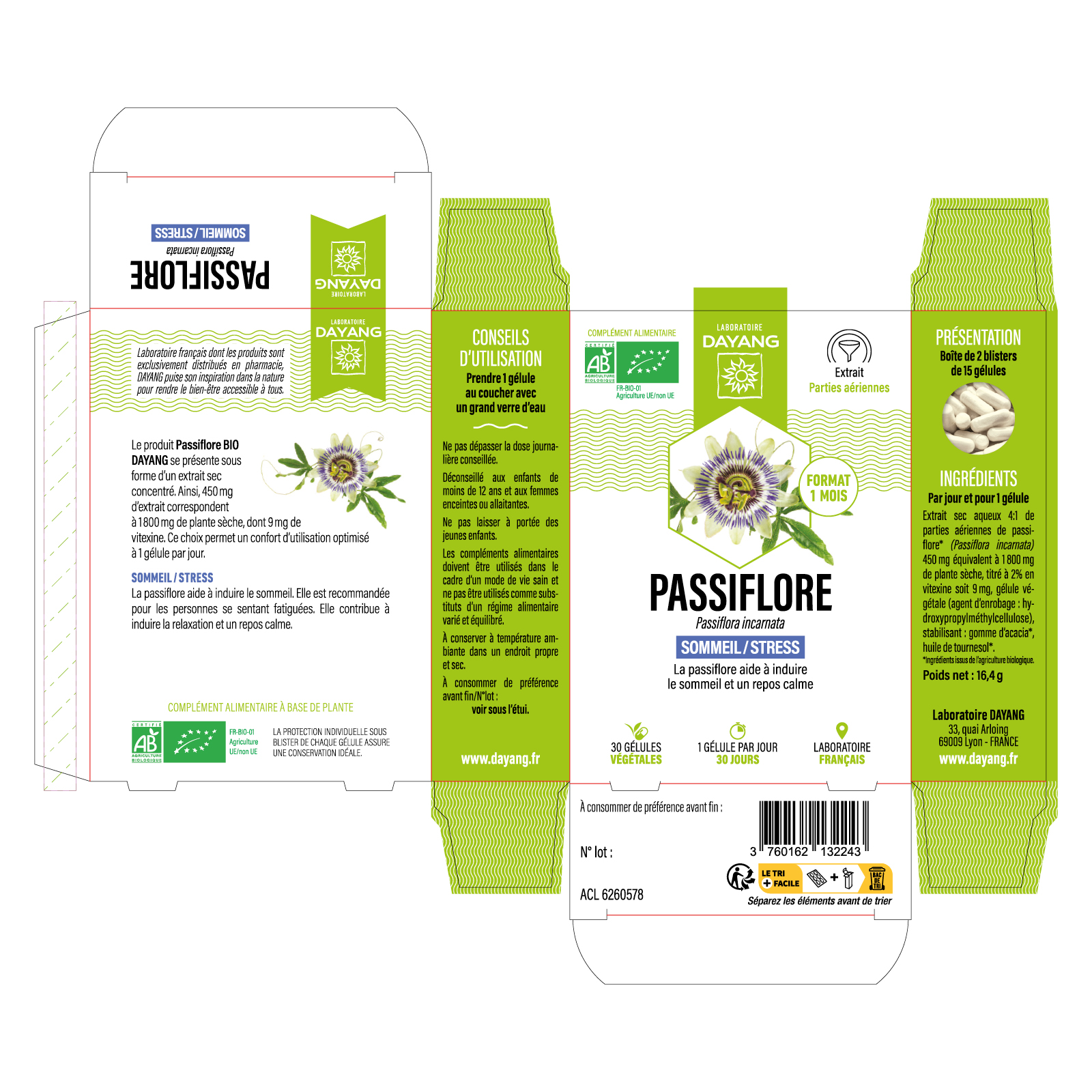 Passiflore BIO - 1 mois